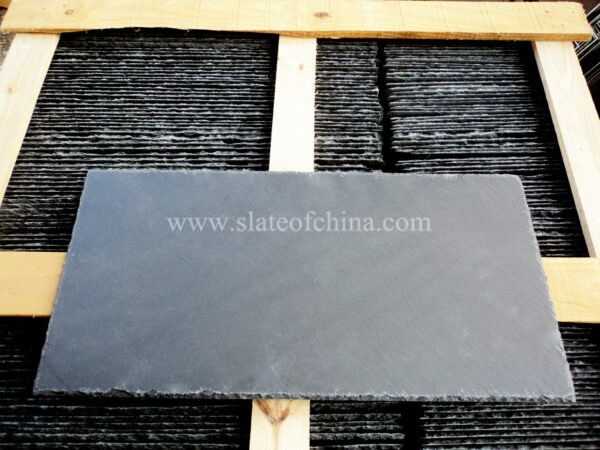 Rectangular roofing slate tile 12