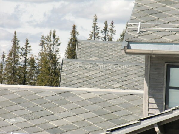 Square roofing slate tile 38