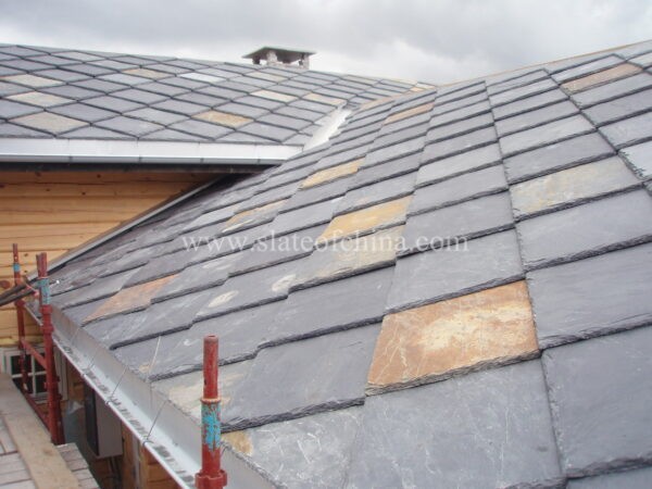 Square roofing slate tile 5