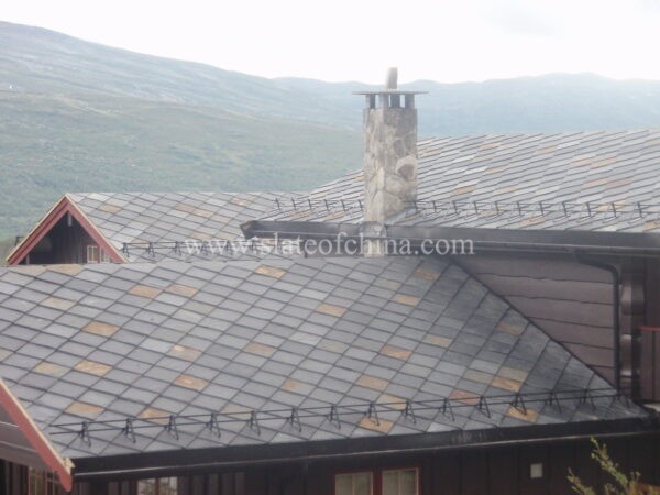 Square roofing slate tile 6