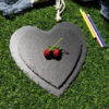 heart shape slate cheese board 1