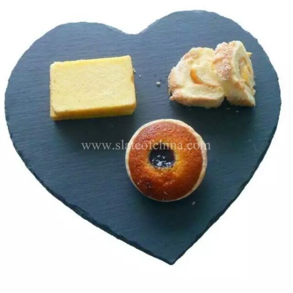 heart shape slate cheese board 3