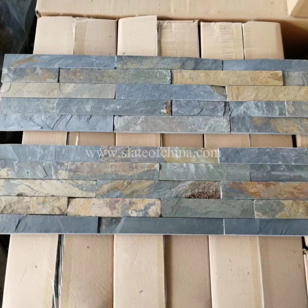 Slate Cladding Panel Rustic Split Slate Wall Panel - Slate Of China