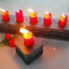 slate candle holder