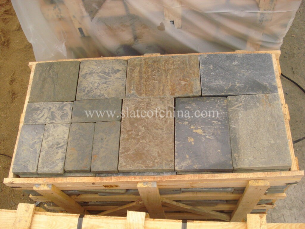 tumbled slate setts 3