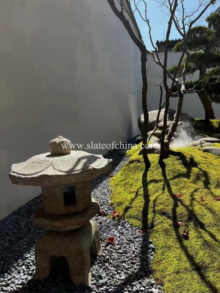 China Black Gravel Landscape Garden (4)