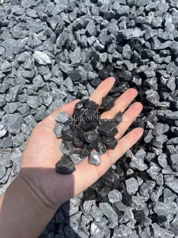 Black And White Gravel For Garden Landscape (5)