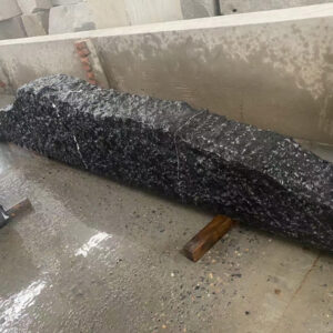 Black Stone Long Strip Big Stone Slice Landscape Stone (2)